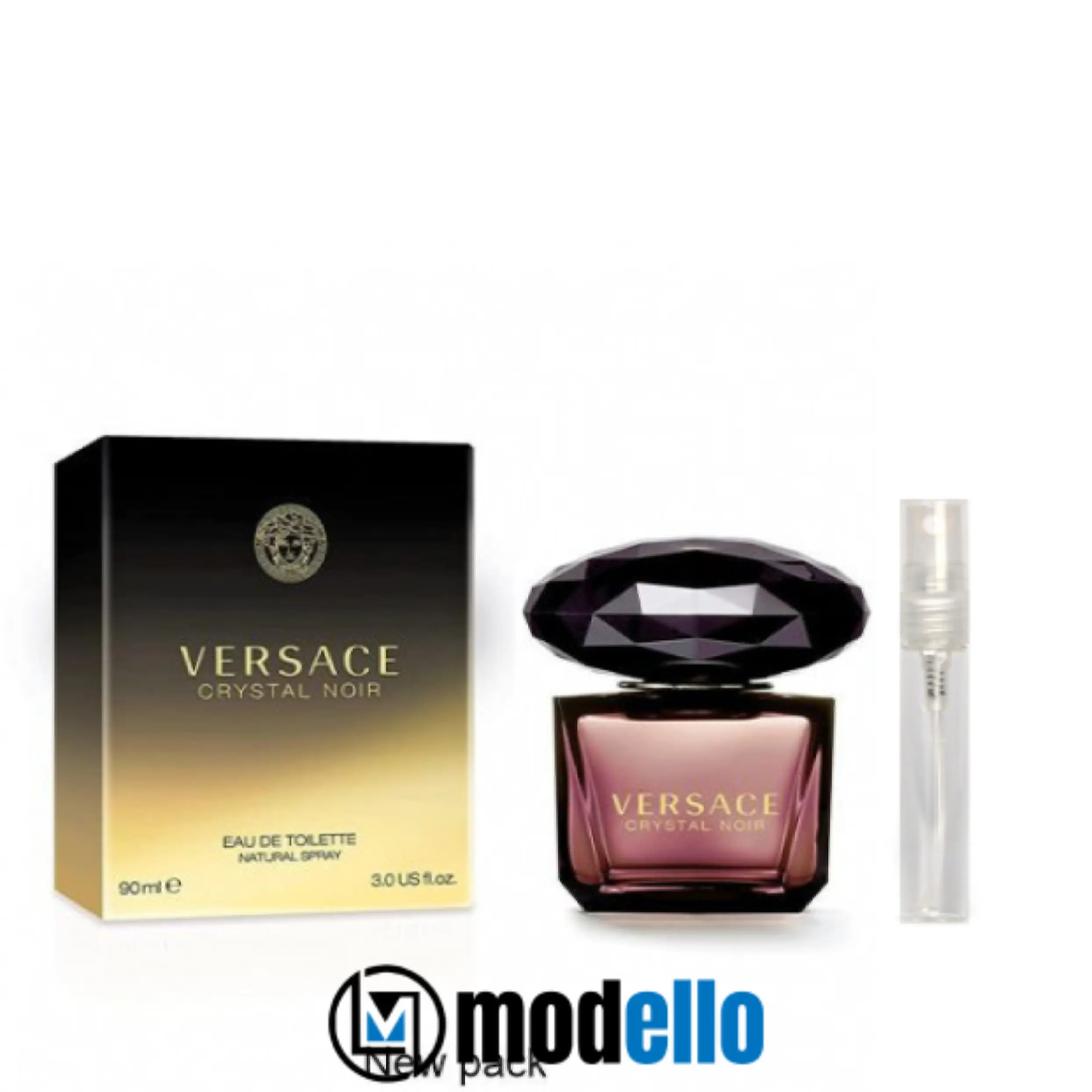 اسانس عطر ورساچه کریستال نویر | versace crystal noir